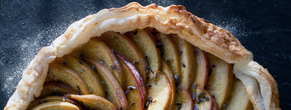 Rezept: Pfirsich-Lavendel-Tarte