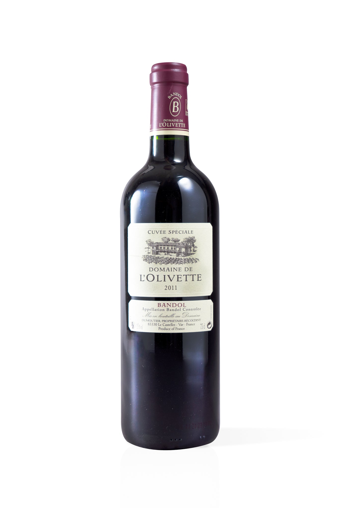 L'Olivette Rouge Cuvée Spéciale, 2014 AOC Bandol – Magnum 150 cl